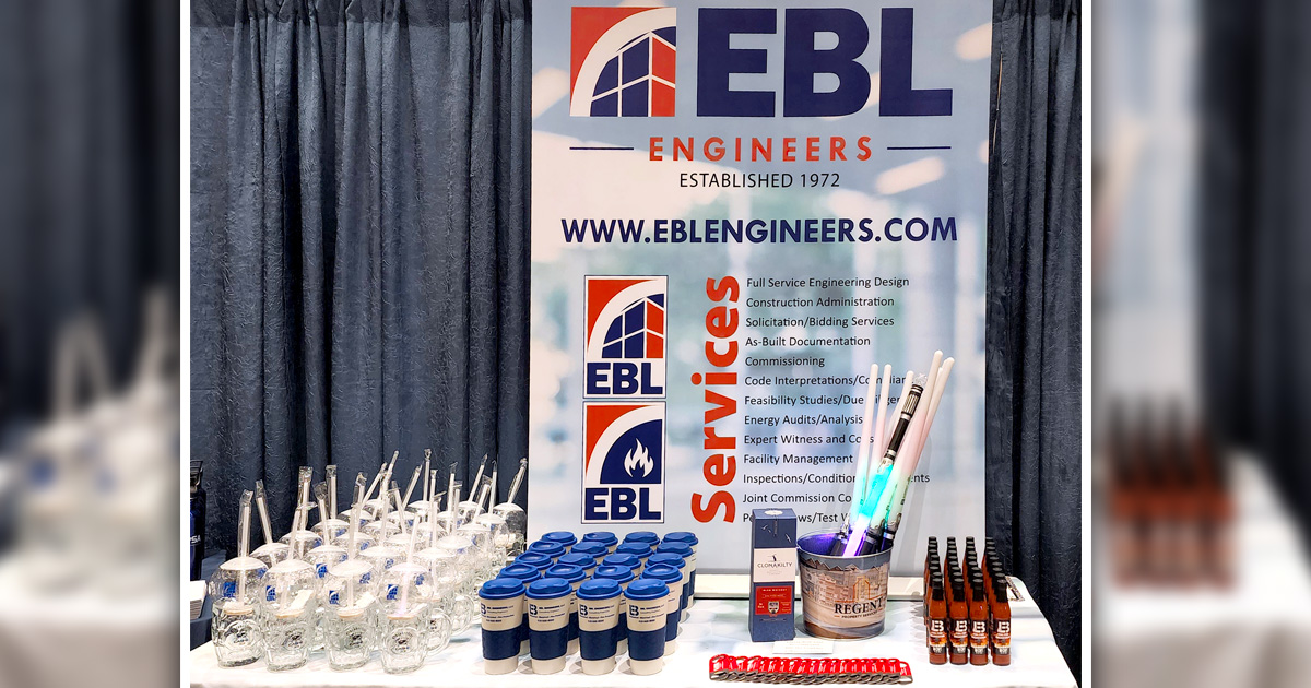 Image of EBL booth exhibit